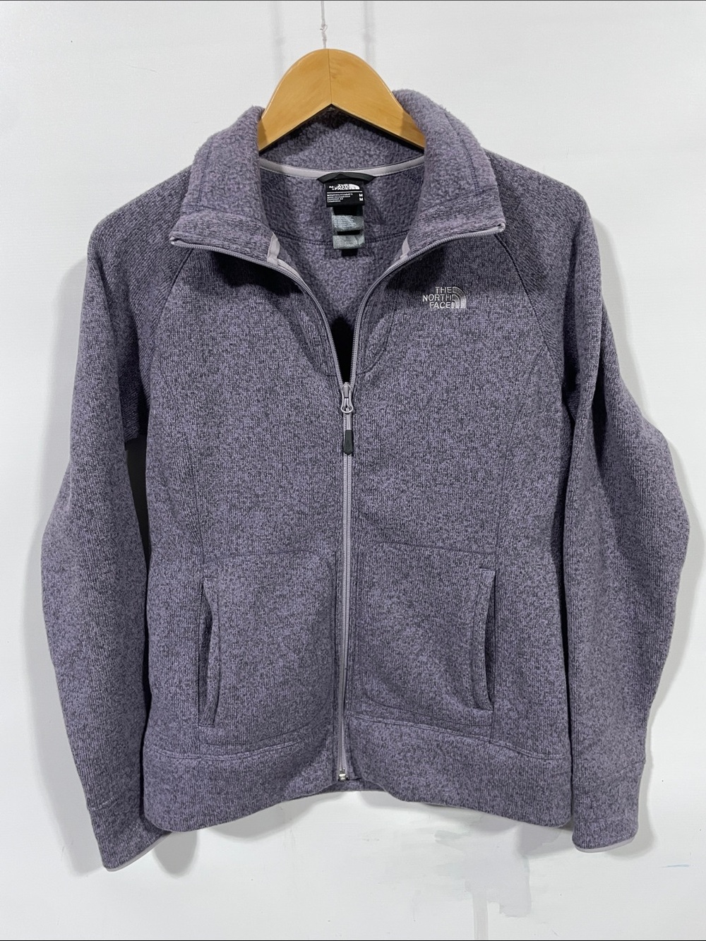 The North Face Lavender/Purple Full‑Zip Women's Fleece Jacket